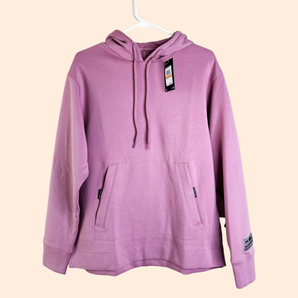 Under Armour Summit Knit Hoodie Pink
